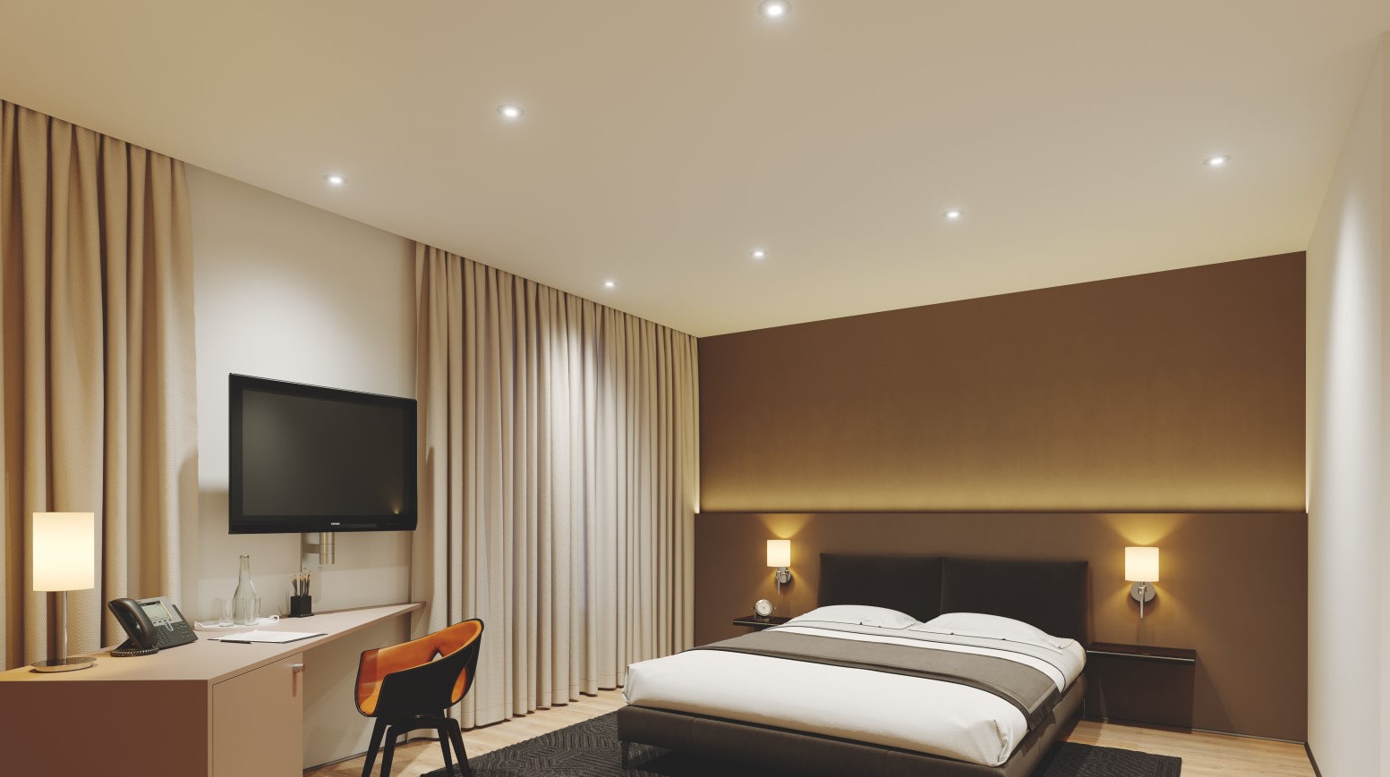 Illuminazione camera da letto: stratifica le luci