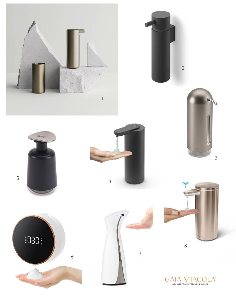 Dispenser di design bagno